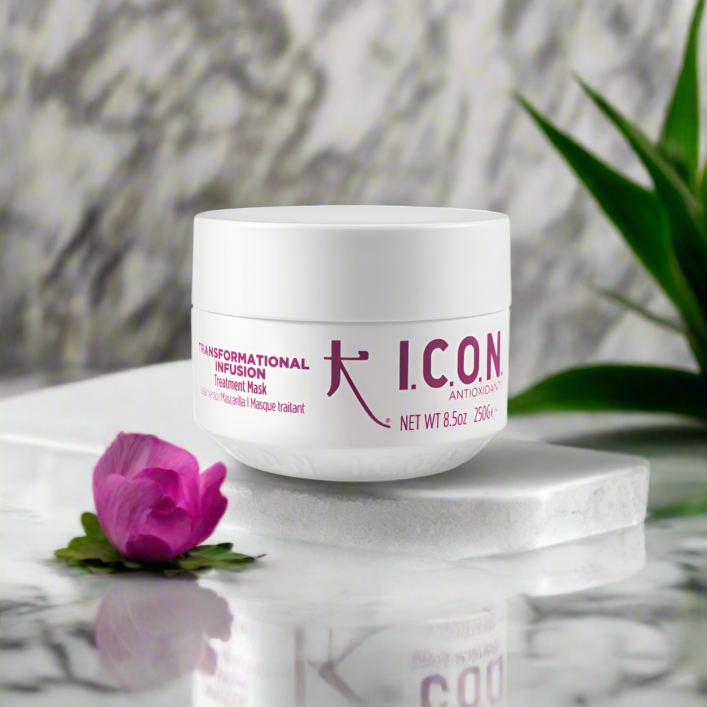 Transformational infusion treatment mask